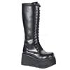 DemoniaCult - TRASHVILLE502 Plattformstiefel - Schwarz Product image